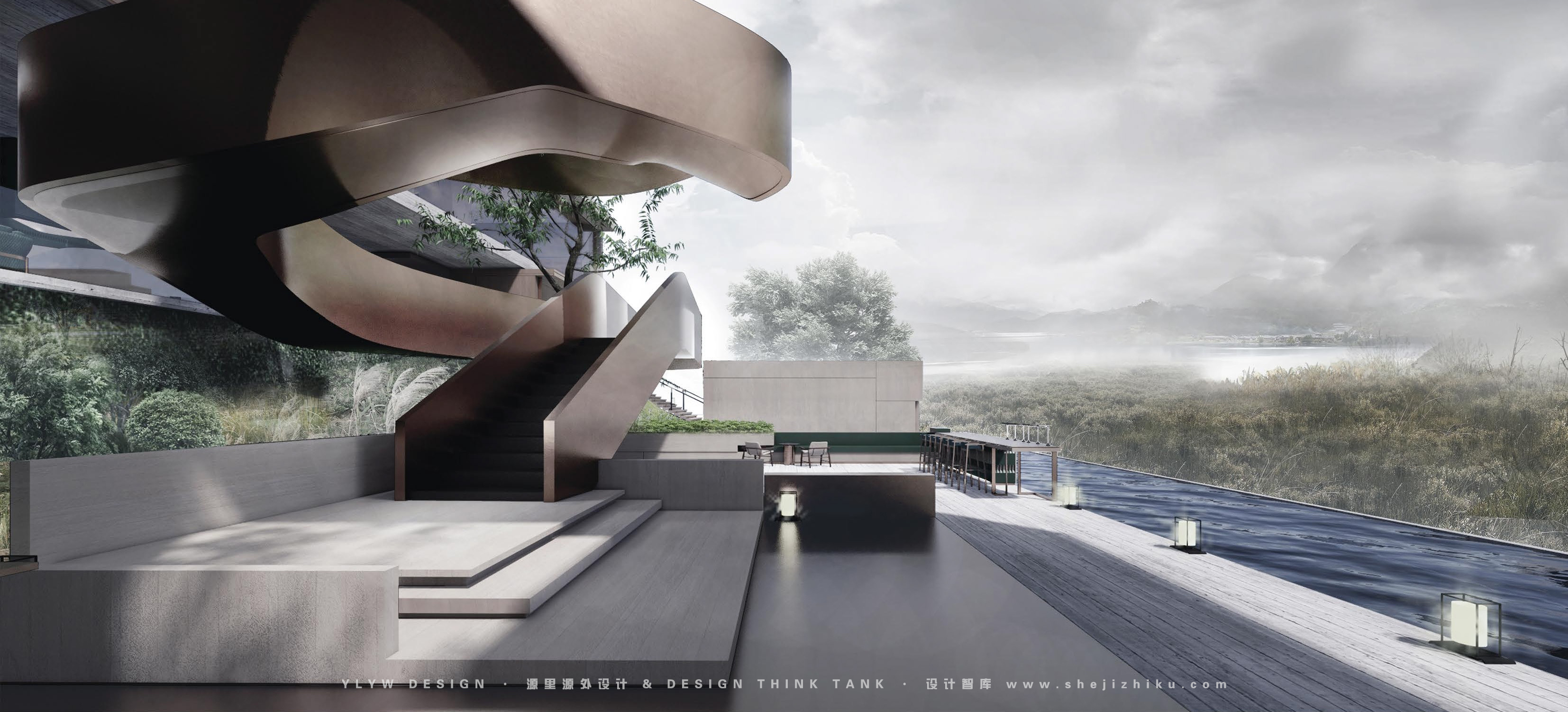 肇庆文化中心概念设计丨中国肇庆丨源里源外设计学员 ZhangZheng-33