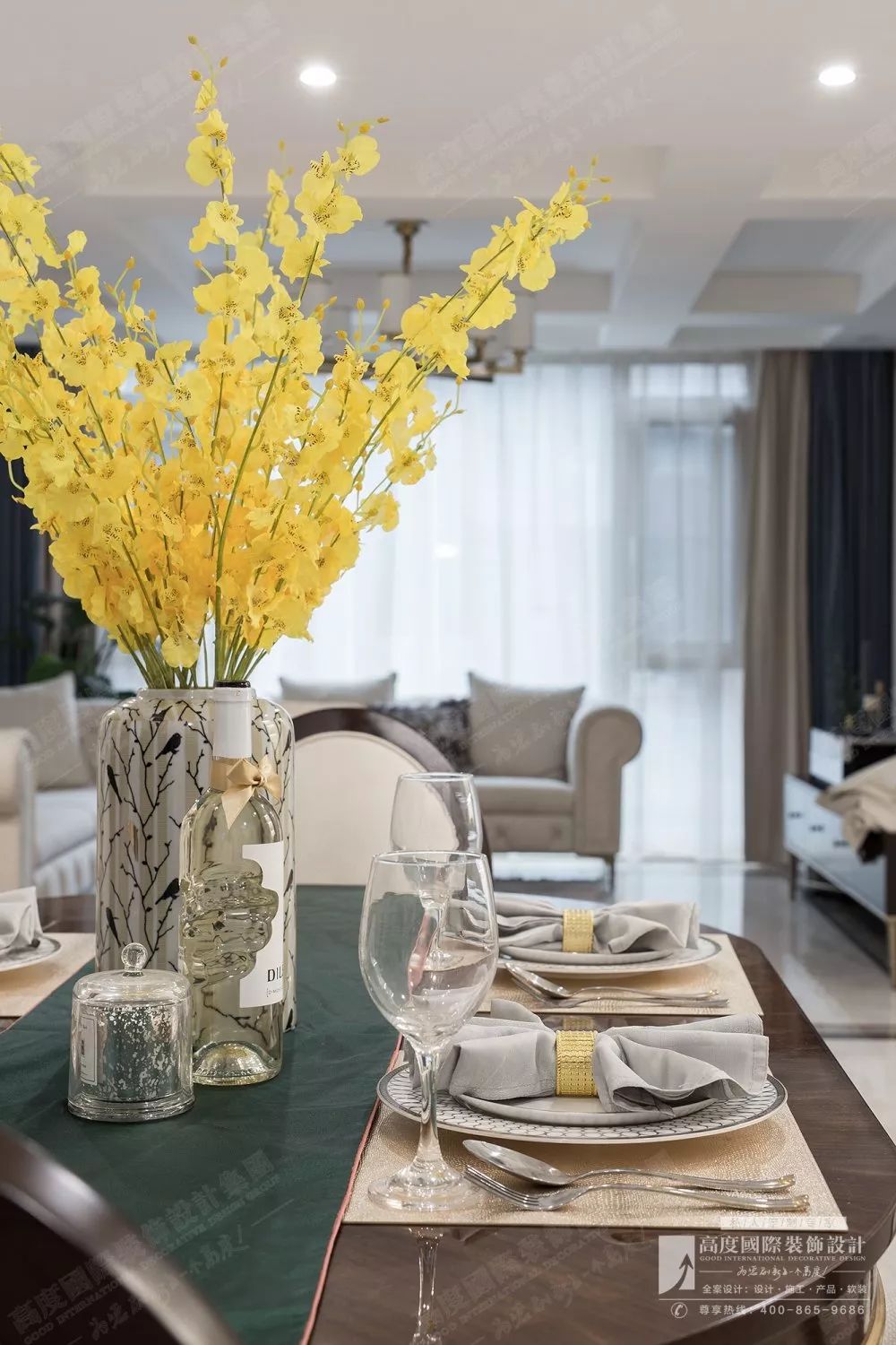 美式轻奢装修风格【百步亭金桥汇】 | 典雅精致，低调奢华-11