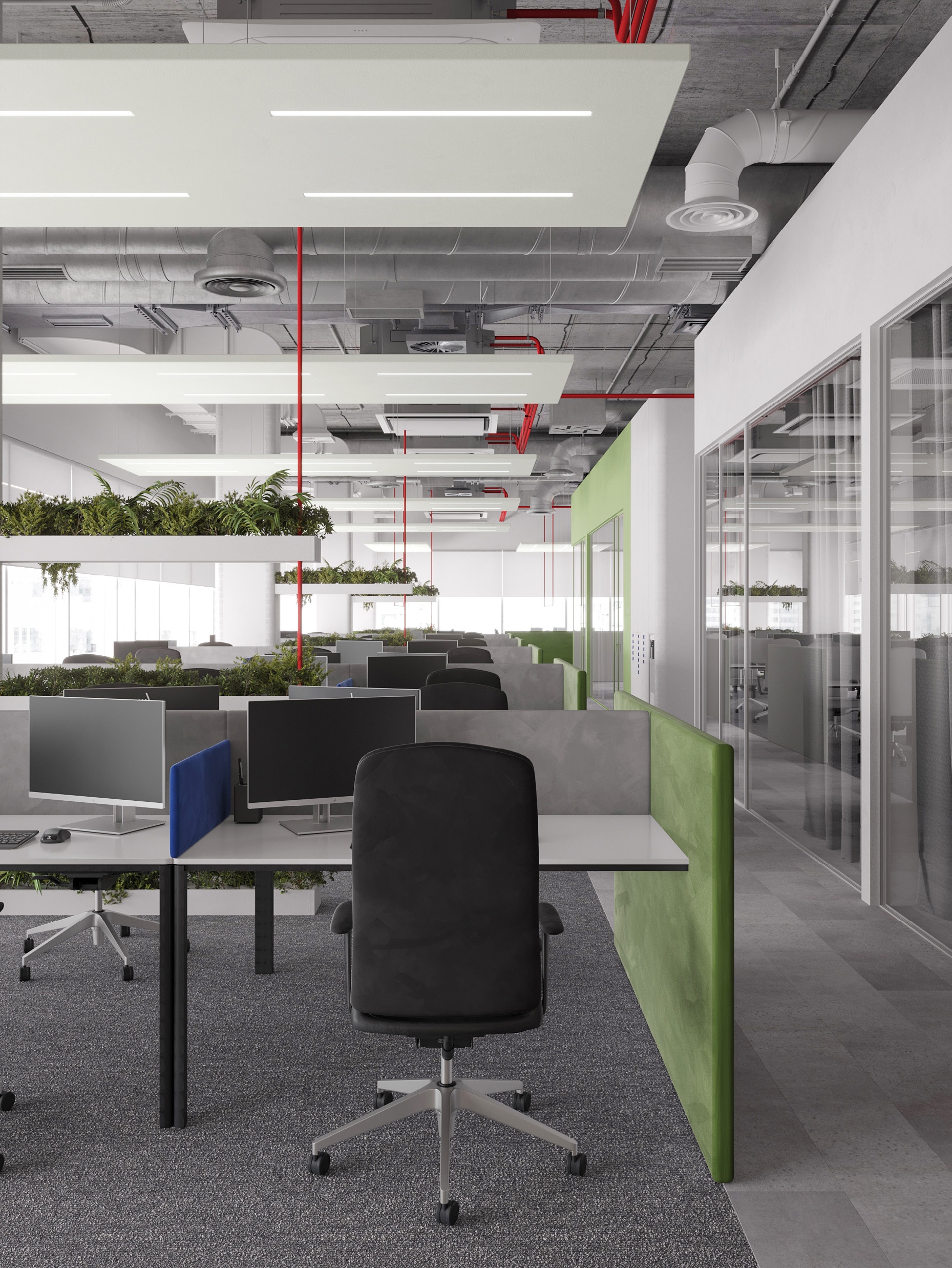 开放办公区丨Sovcombank. Conceptual Design-1