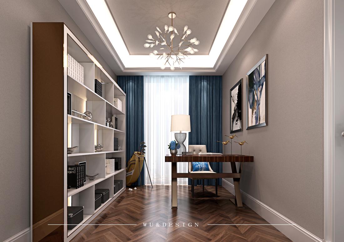 140m²简欧风格优雅浪漫家居设计-2