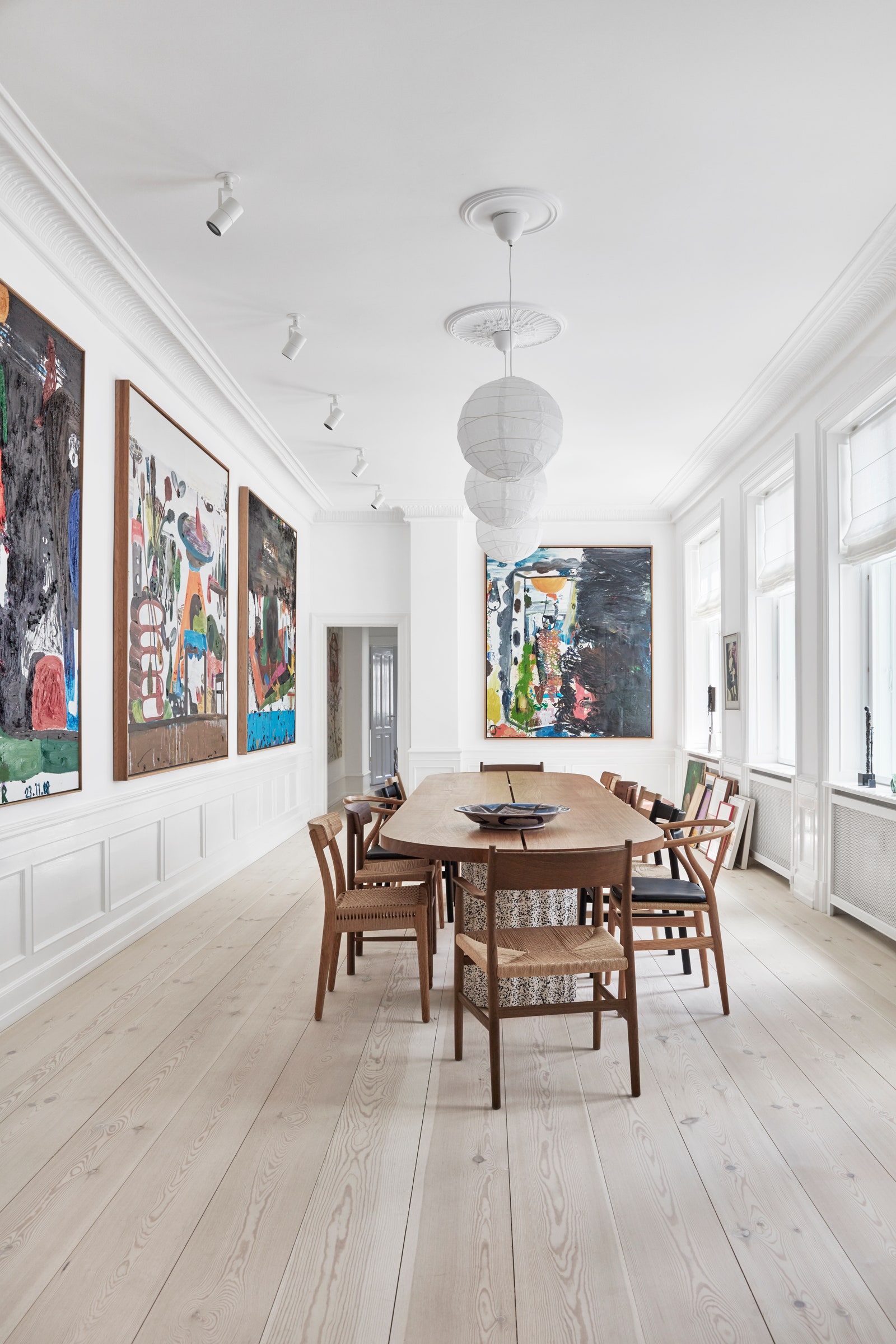 哥本哈根复古公寓 | 现代艺术与古典建筑的完美融合-22