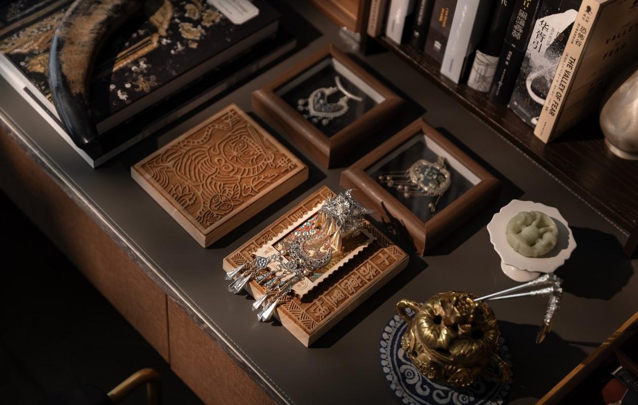 贵阳万科·未来溪地135㎡样板间丨中国贵阳丨软装GNU金秋设计,硬装深圳市梵一舍室内装饰设计-37