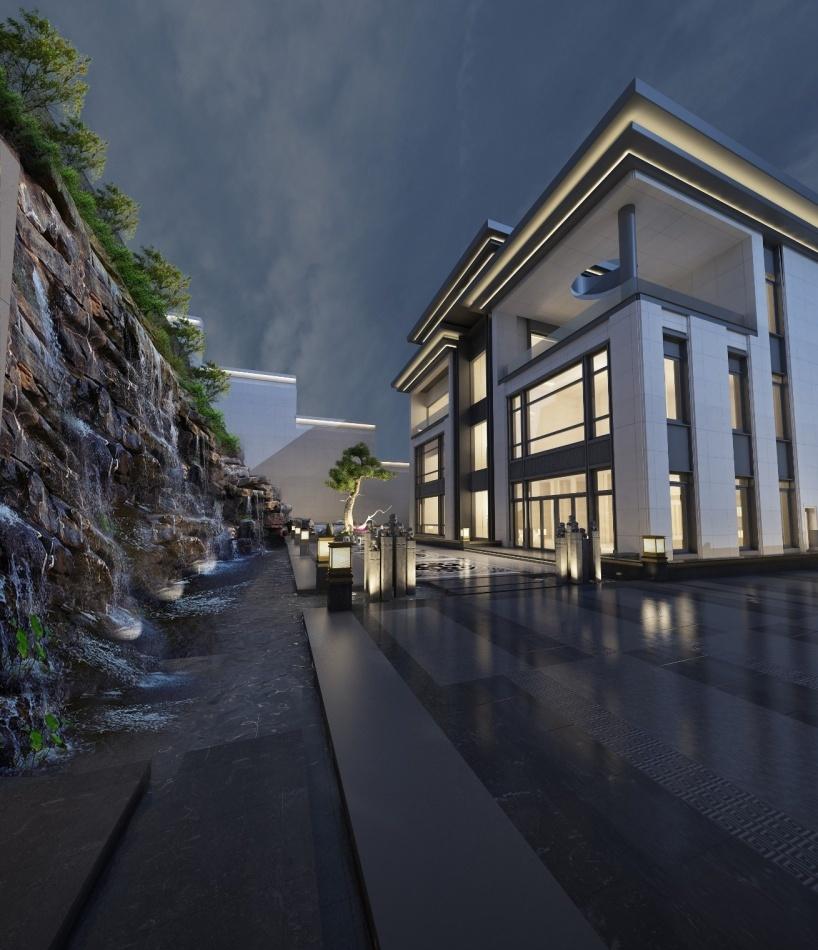 
镇江别墅设计，建筑面积900m² -1