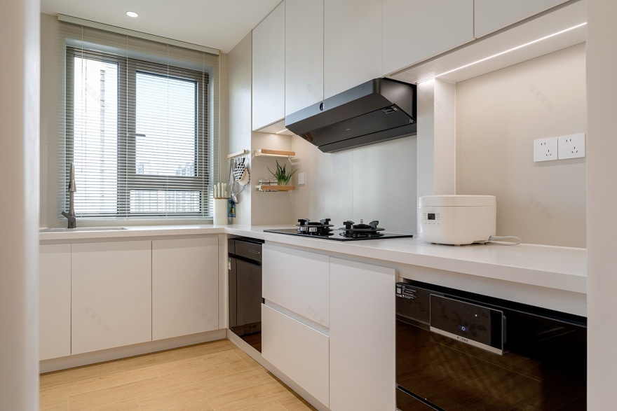 67㎡小家靠旋转电视墙变出N种生活场景丨久栖设计-59