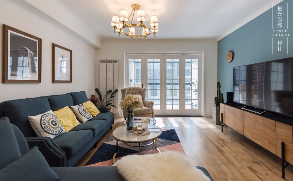 成都158㎡北欧风住宅  拾光悠然设计-9