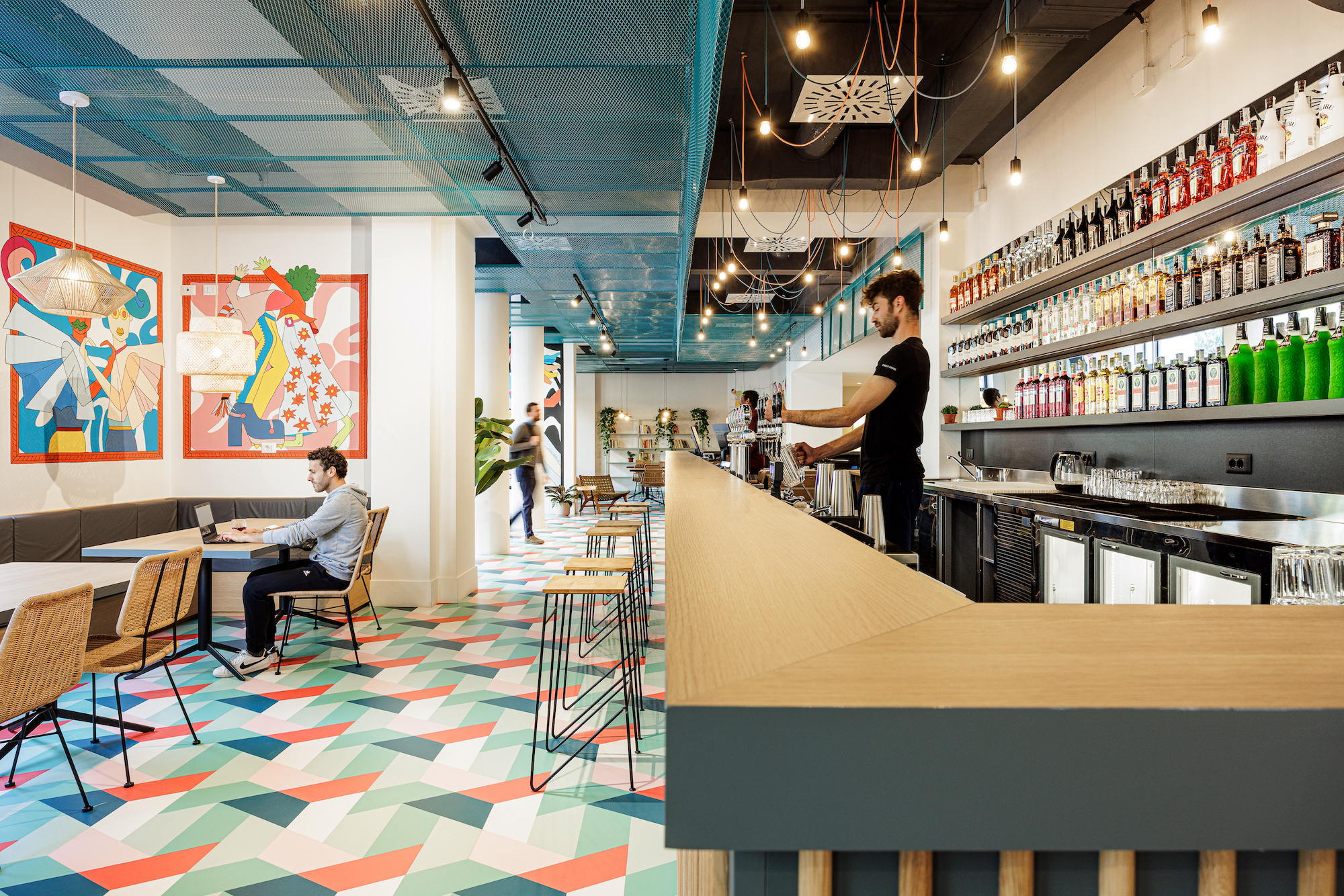 佛罗伦萨 YellowSquare 旅馆丨意大利佛罗伦萨丨Pierattelli Architetture-27