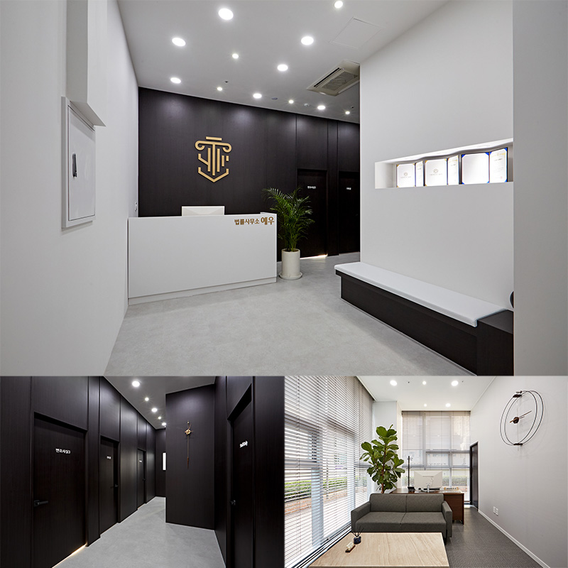28 平极简黑白风格法律事务所室内设计-1