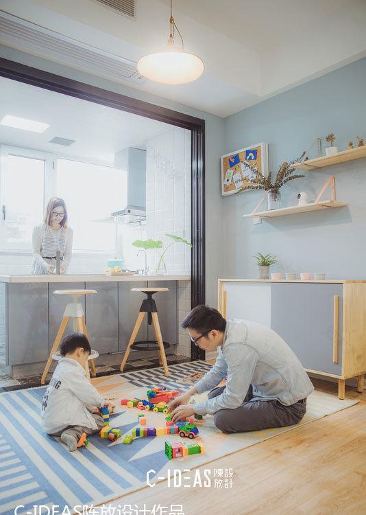广州北欧风亲子宅,爱的时光机-17