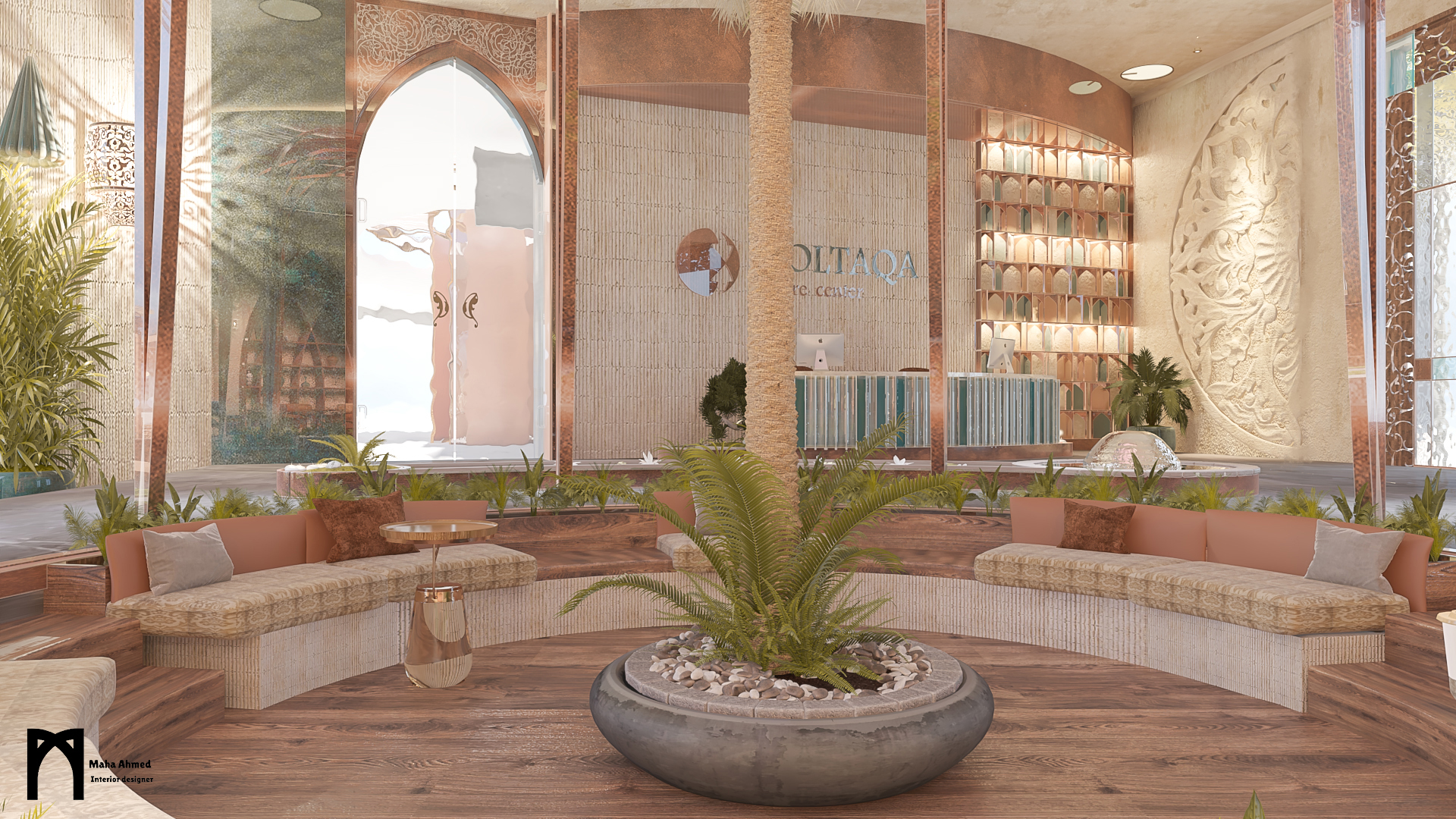Moltaqa 文化中心接待处设计丨埃及开罗丨Maha Ahmed-12