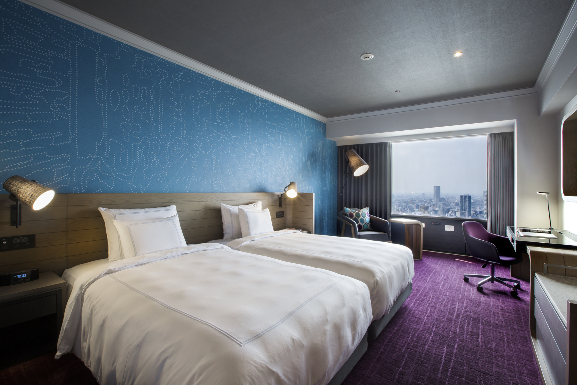 GUEST ROOMS [JUNIOR SUITE] -SWISSOTEL NANKAI OSAKA- | DESIGN STUDIO CROW-11