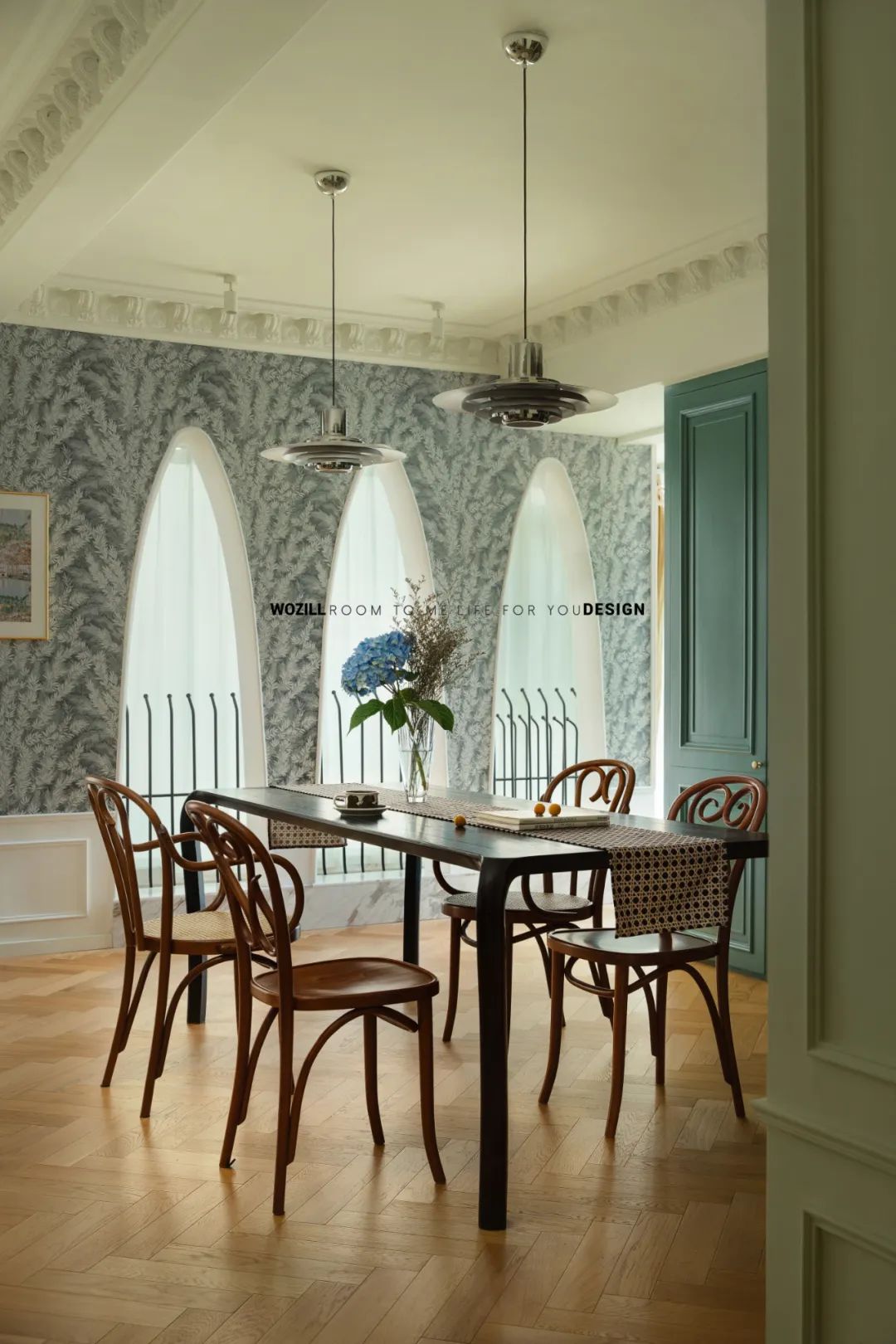 蝴蝶庄园 · 绿色中古风情的私宅设计丨中国长沙丨无见设计-16