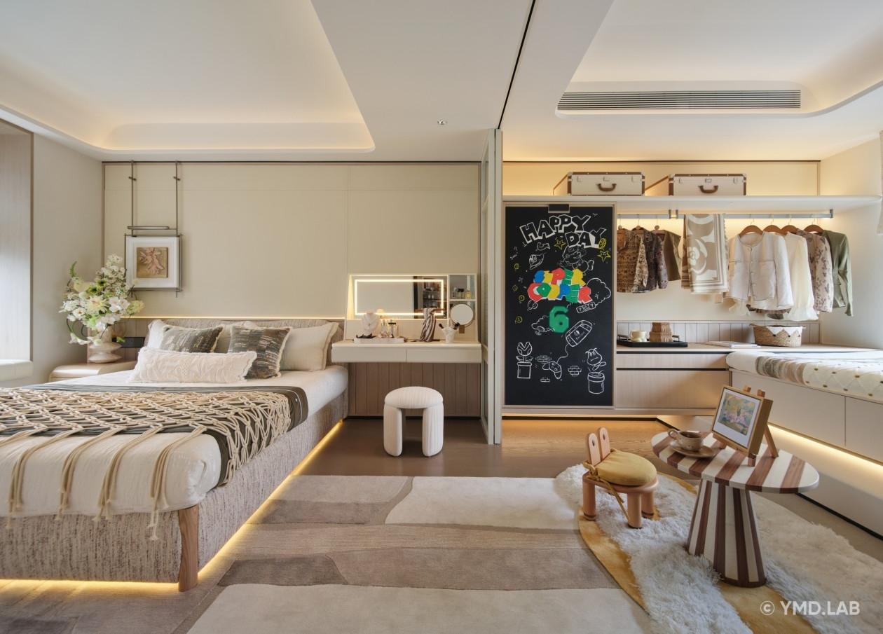 上海星耀翠湾89㎡样板间丨岳蒙设计-21