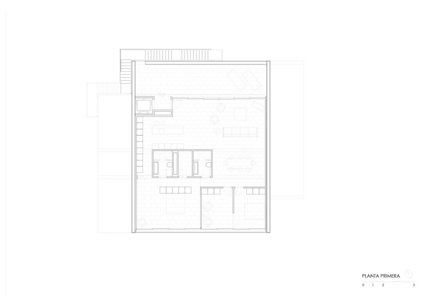 马德里共享花园的三层独户住宅丨西班牙马德里丨Bojaus Arquitectura-19