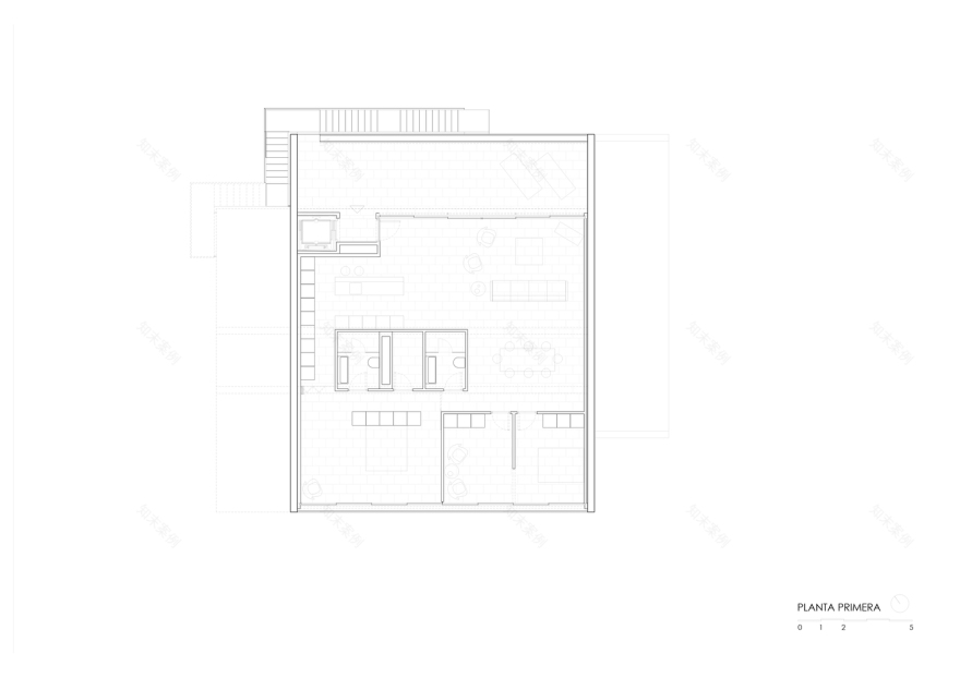 马德里共享花园的三层独户住宅丨西班牙马德里丨Bojaus Arquitectura-19