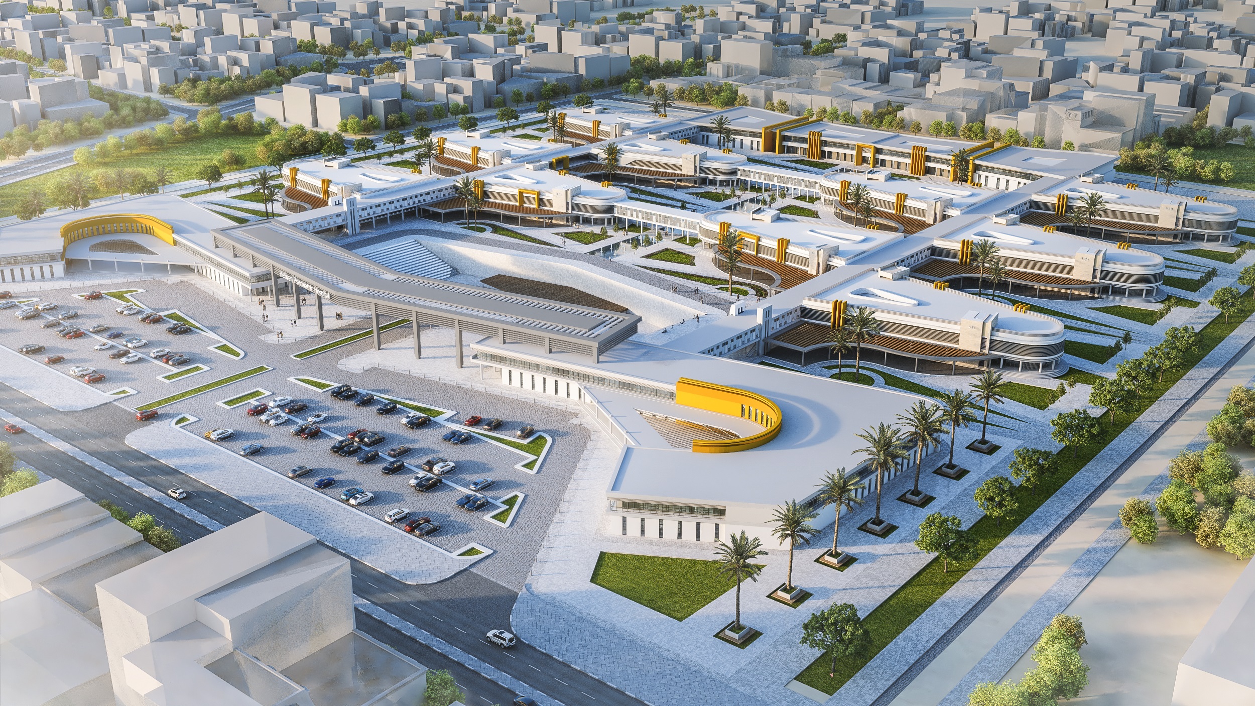 多功能综合体方案丨Sameh Morsi architecture-8