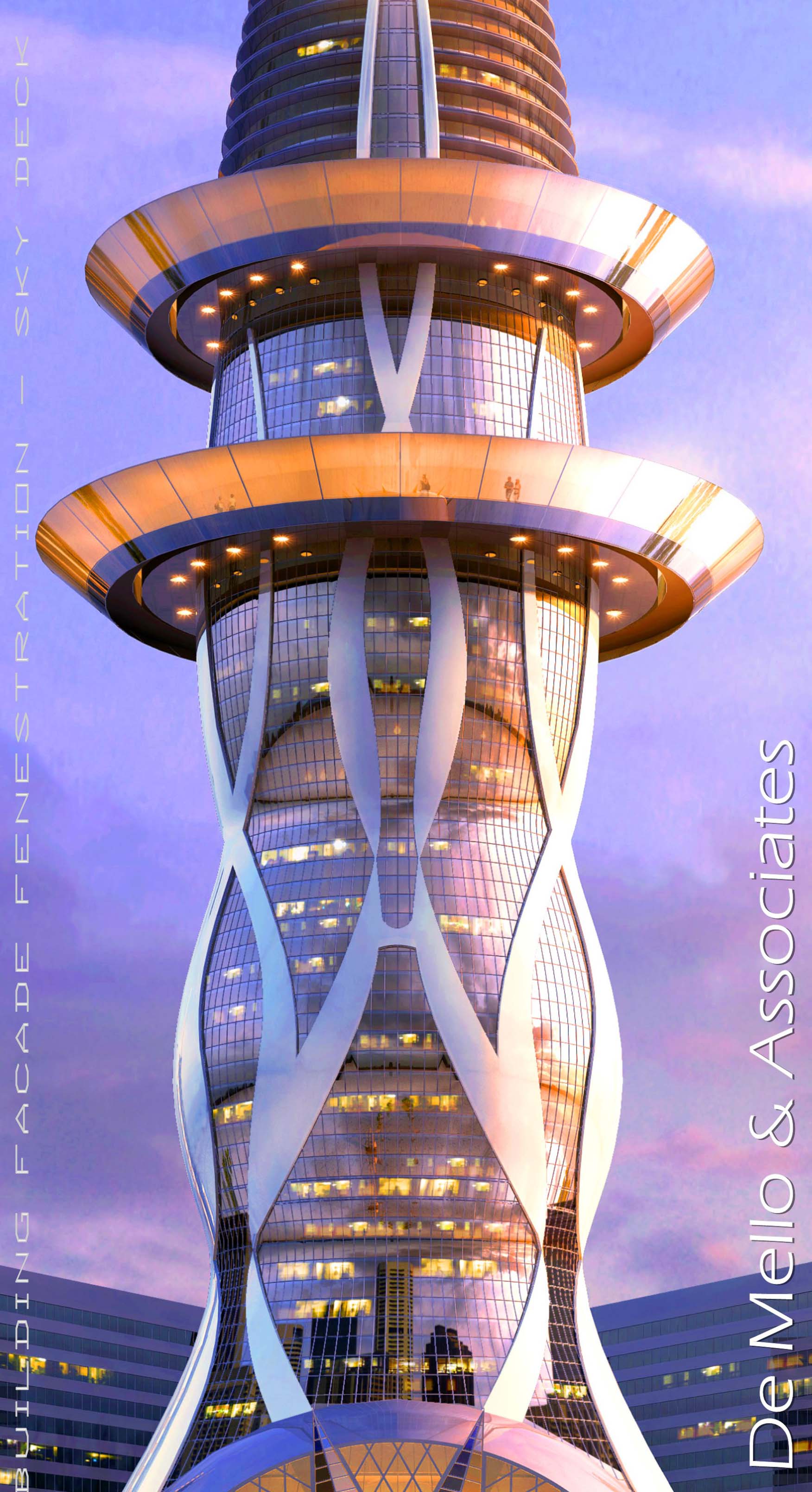 VivoMar · 绿色环保的未来办公餐饮酒店综合体设计-39