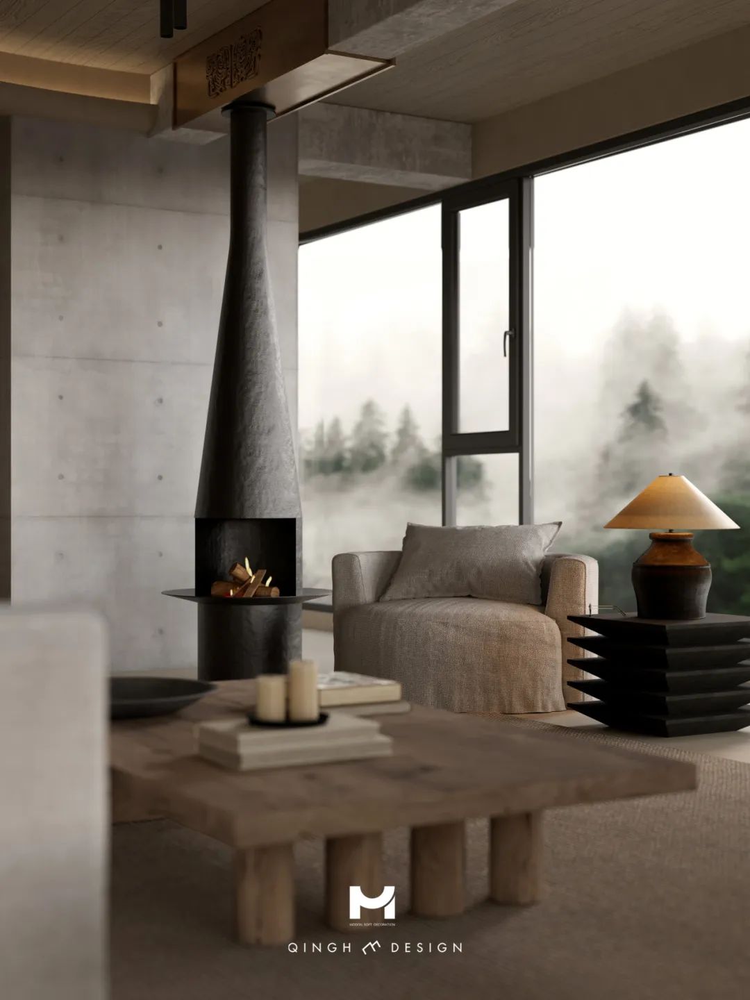 润江壹号丨中国河北丨石家庄青禾室内设计事务所-11