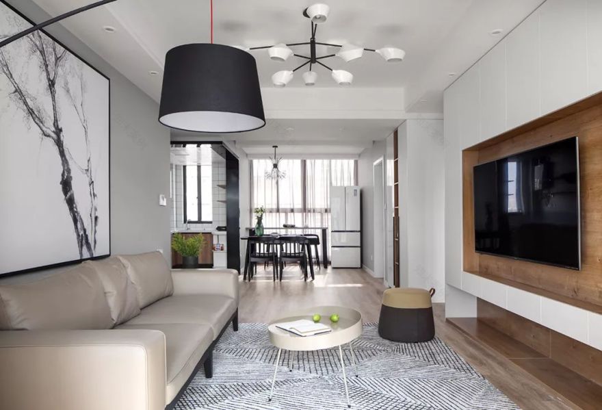 95㎡简约舒适二手房改造,轻松美好生活触手可及-17