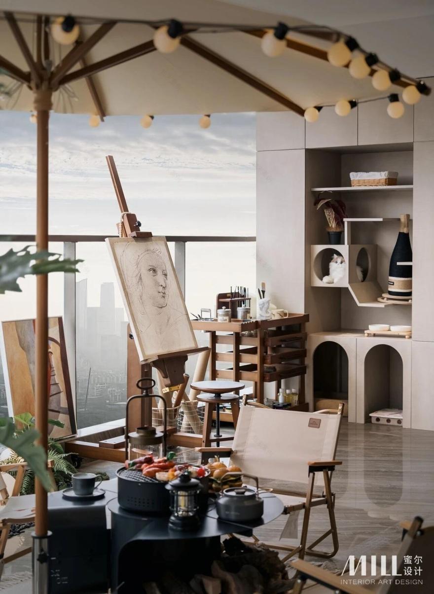 武汉万科·东合中心148m²&124m²样板间丨中国武汉丨深圳市蜜尔室内艺术设计有限公司-63