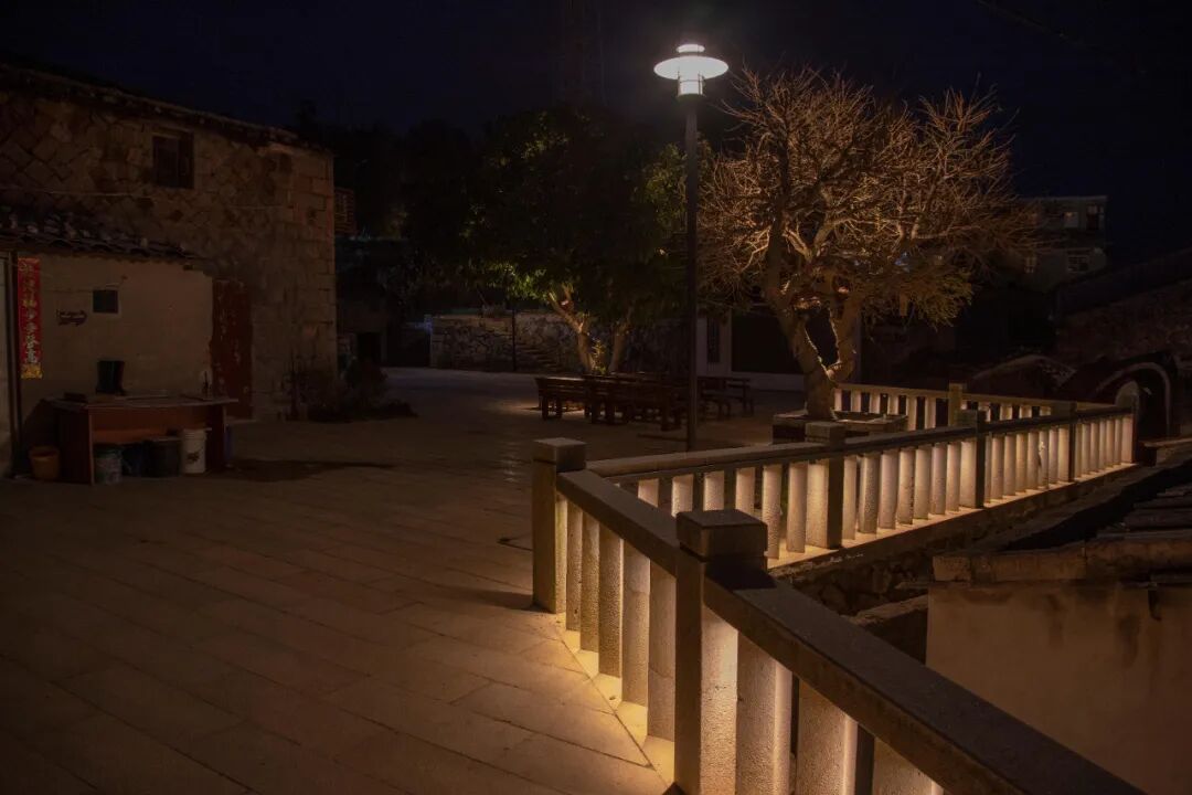 古石微光|福州连江黄岐镇古石村夜景灯光设计-16