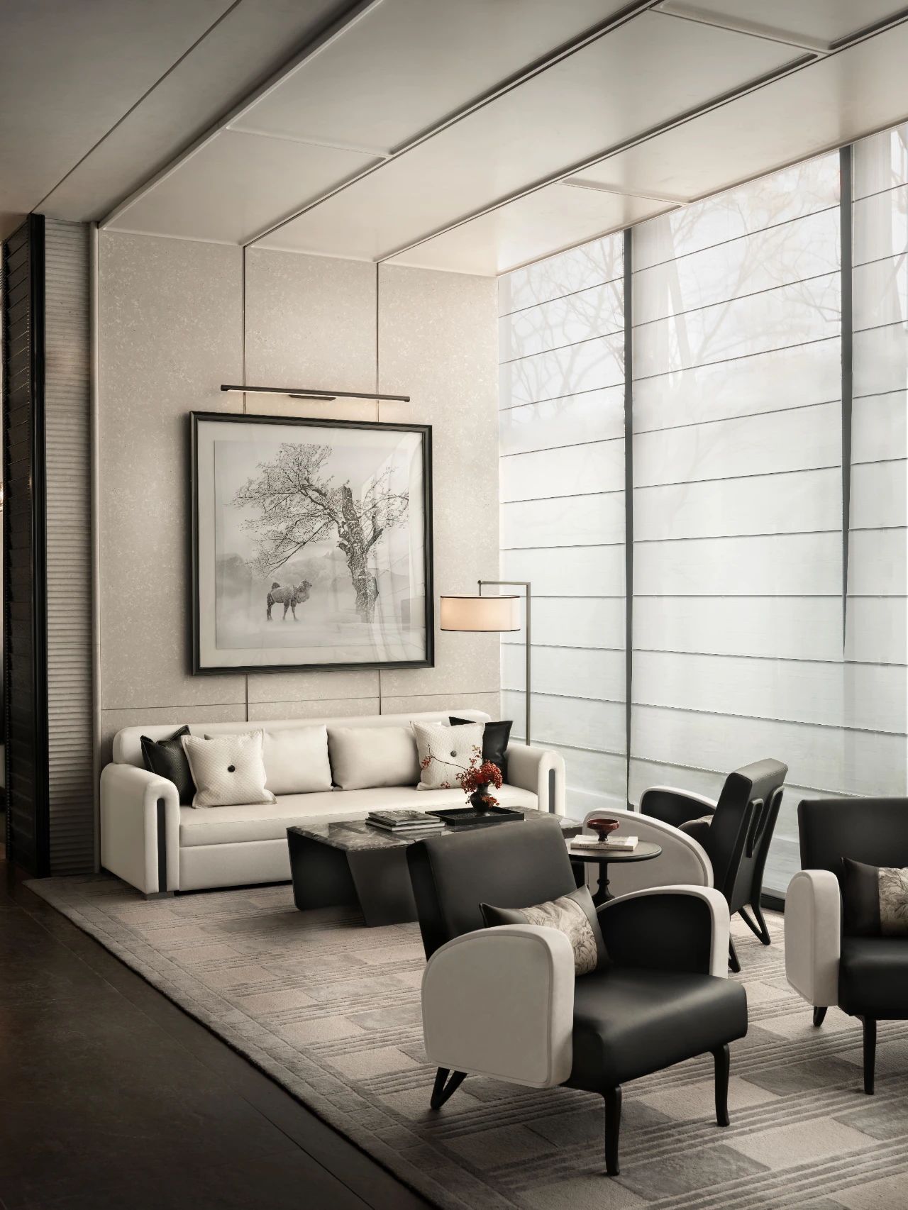 济南雪山之巅的黑珍珠丨中国济南丨上海璞辉空间设计有限公司-24