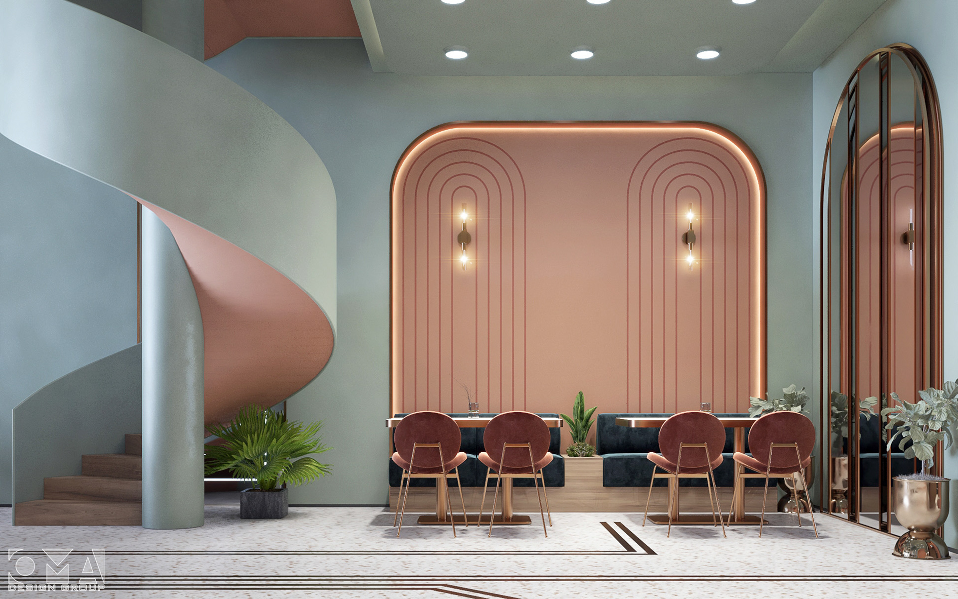 Diamond Coffee Shop 室内设计丨沙特阿拉伯利雅得丨OUR PARTNERS-5