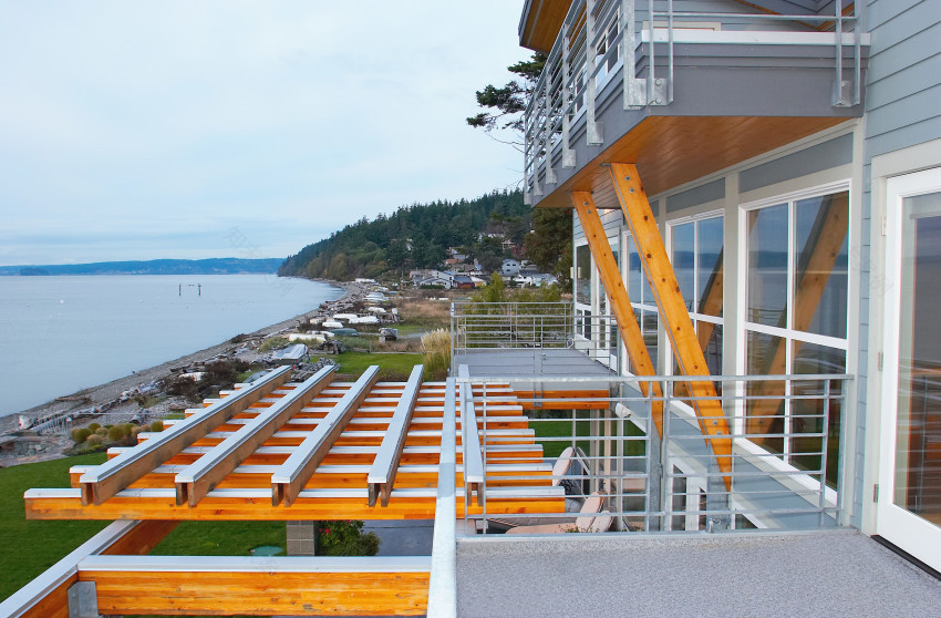 美国卡马诺岛手足住宅丨Designs Northwest Architects-23