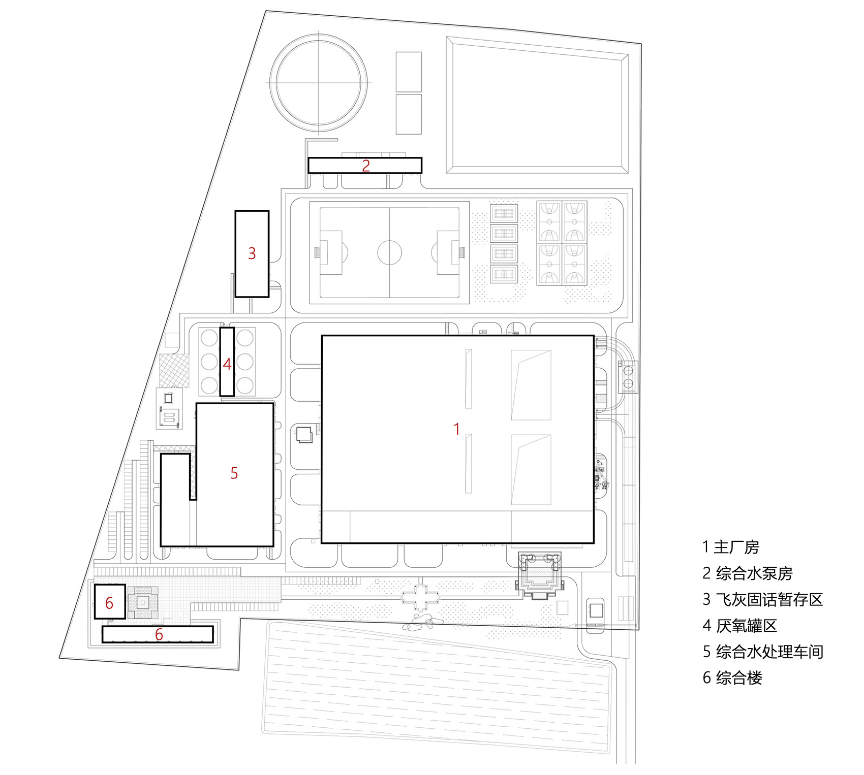 北辰光大垃圾焚烧发电厂建筑立面设计丨中国天津丨华南理工大学建筑设计研究院有限公司倪阳工作室-31