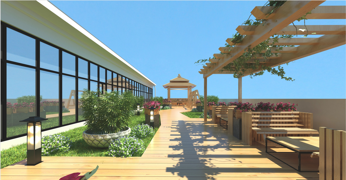 珠海斗门消防员之家——多功能休闲空间设计-2