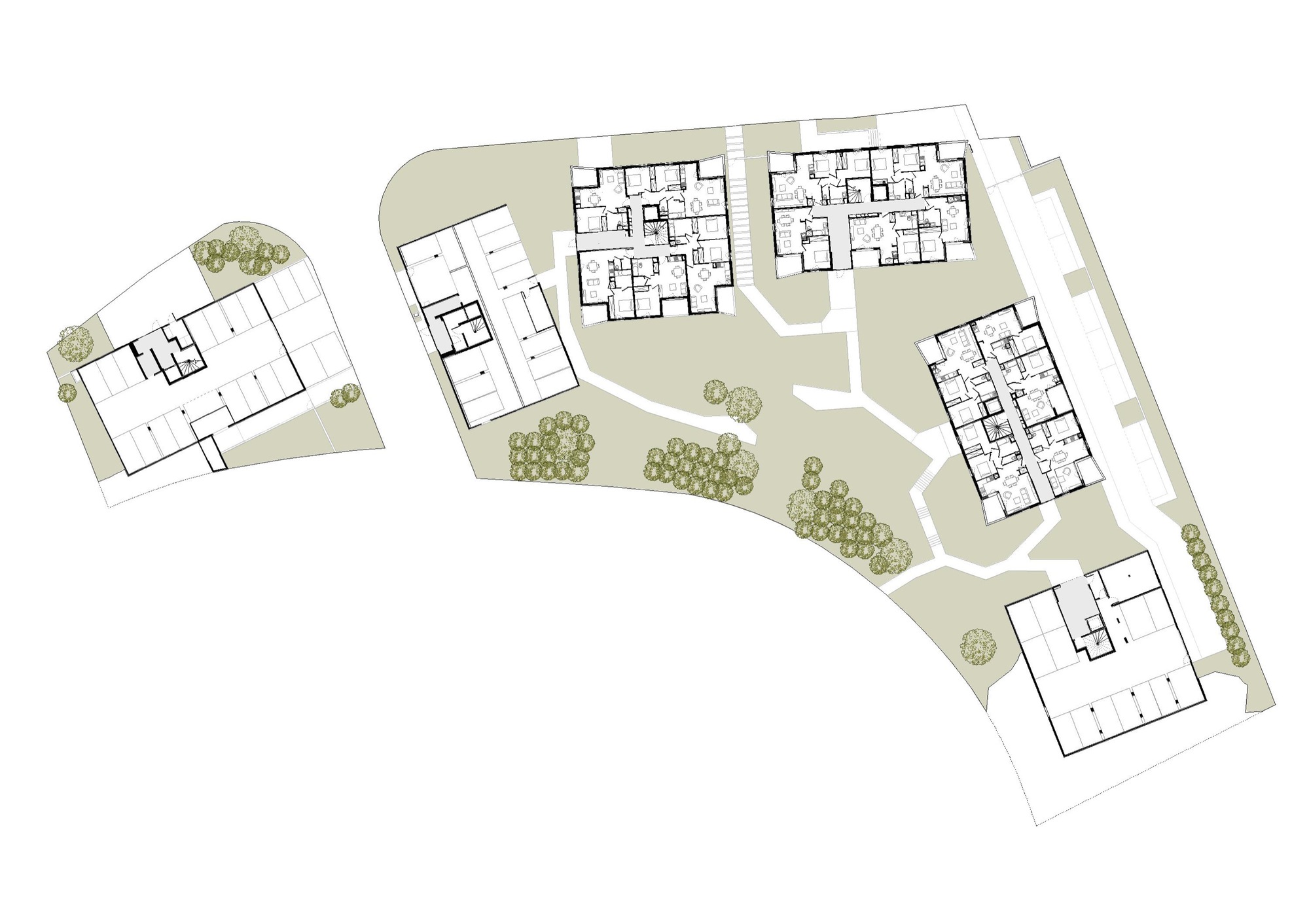 Jardins de Pouvourville 住宅综合体丨法国图卢兹丨Taillandier Architectes Associés-10