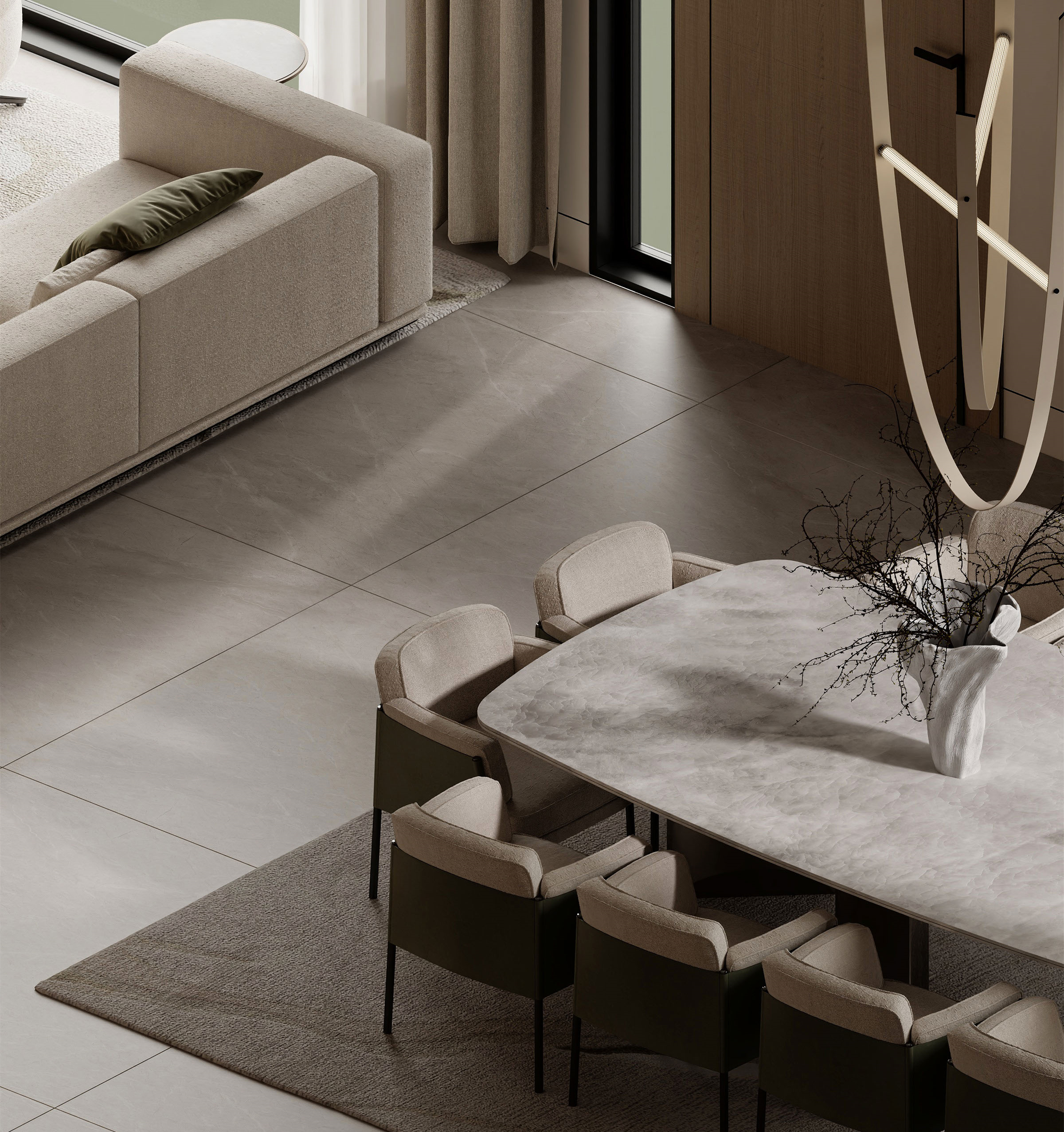 现代别墅近期渲染效果图丨神秘设计师-4