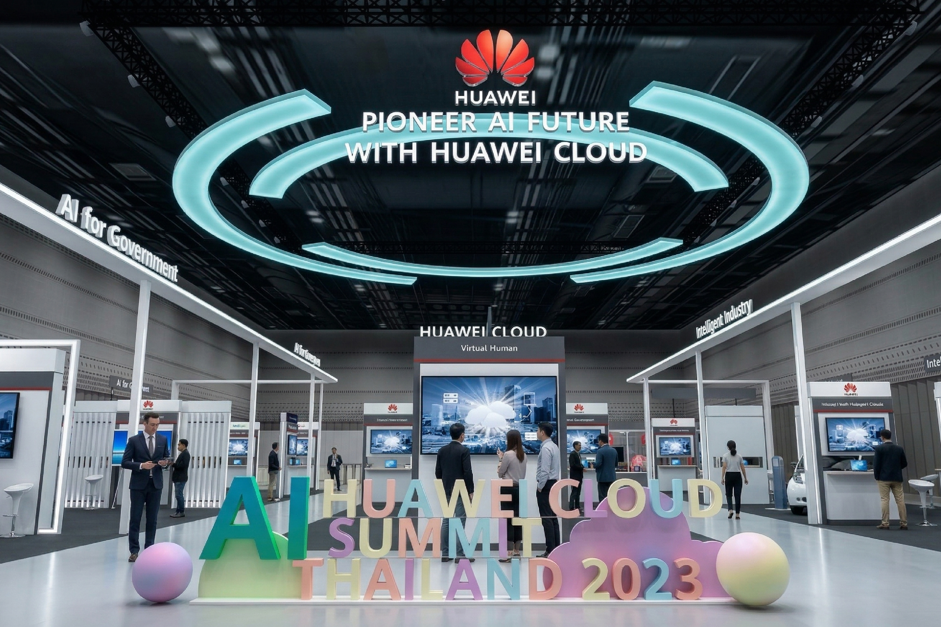 Huawei Cloud AI Summit 2023 — Keynote & Exhibition-0