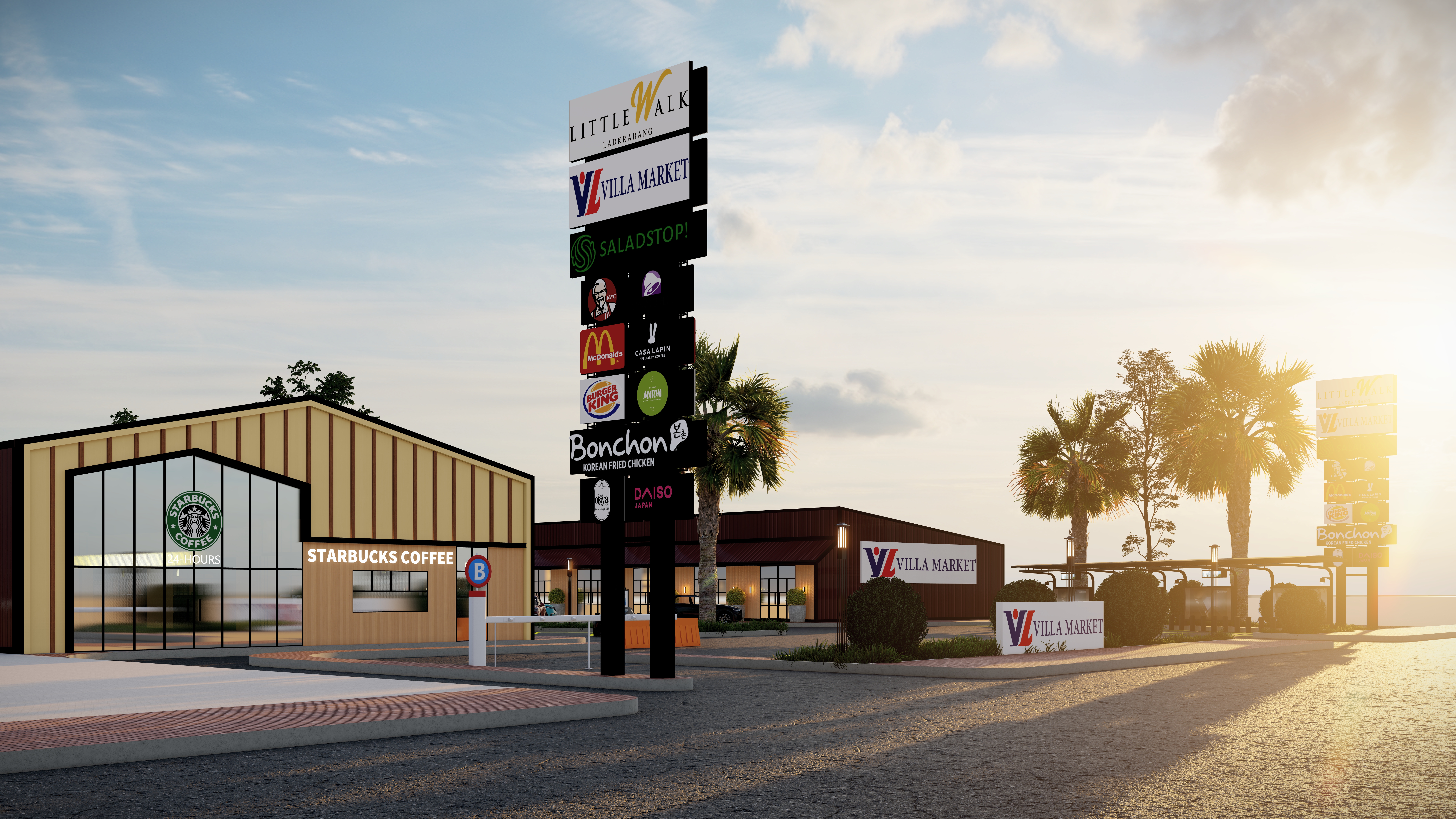 Little Walk Villa Market bangkok-3