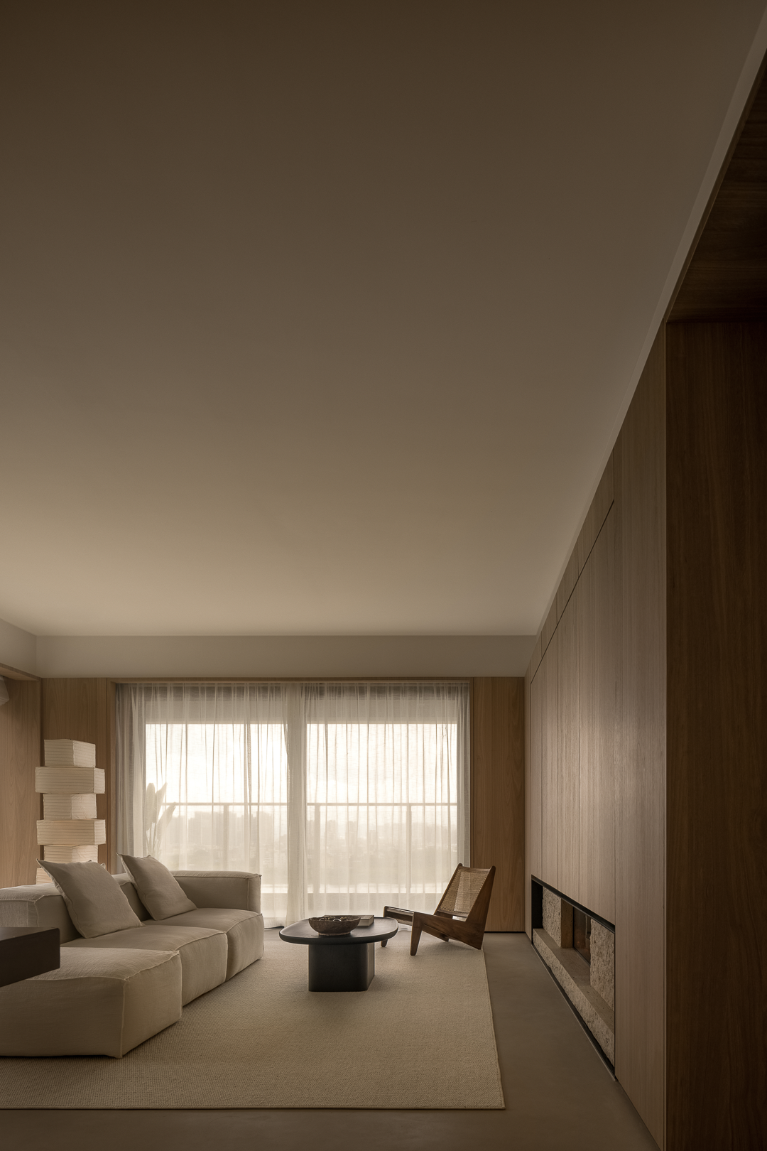 185㎡建筑感极简之家，向建筑学借点光 | 理居设计-175