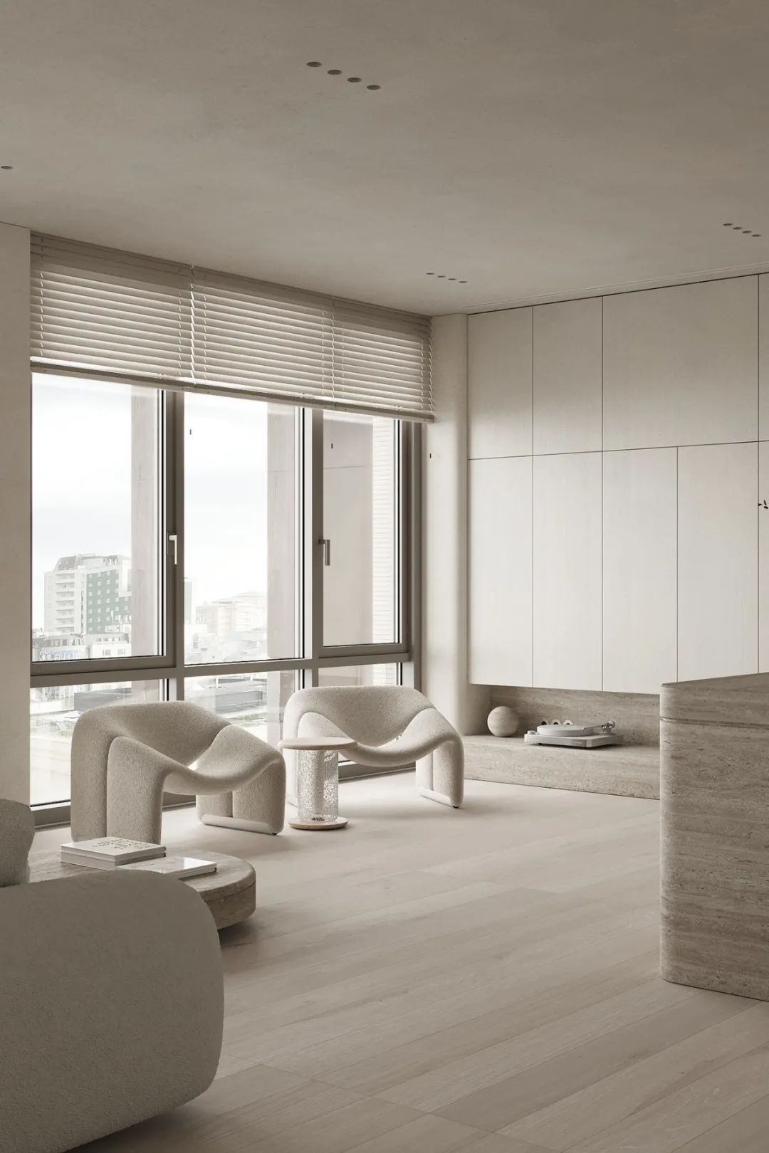 奶油色调温润家居丨Zeworkroom Studio-7