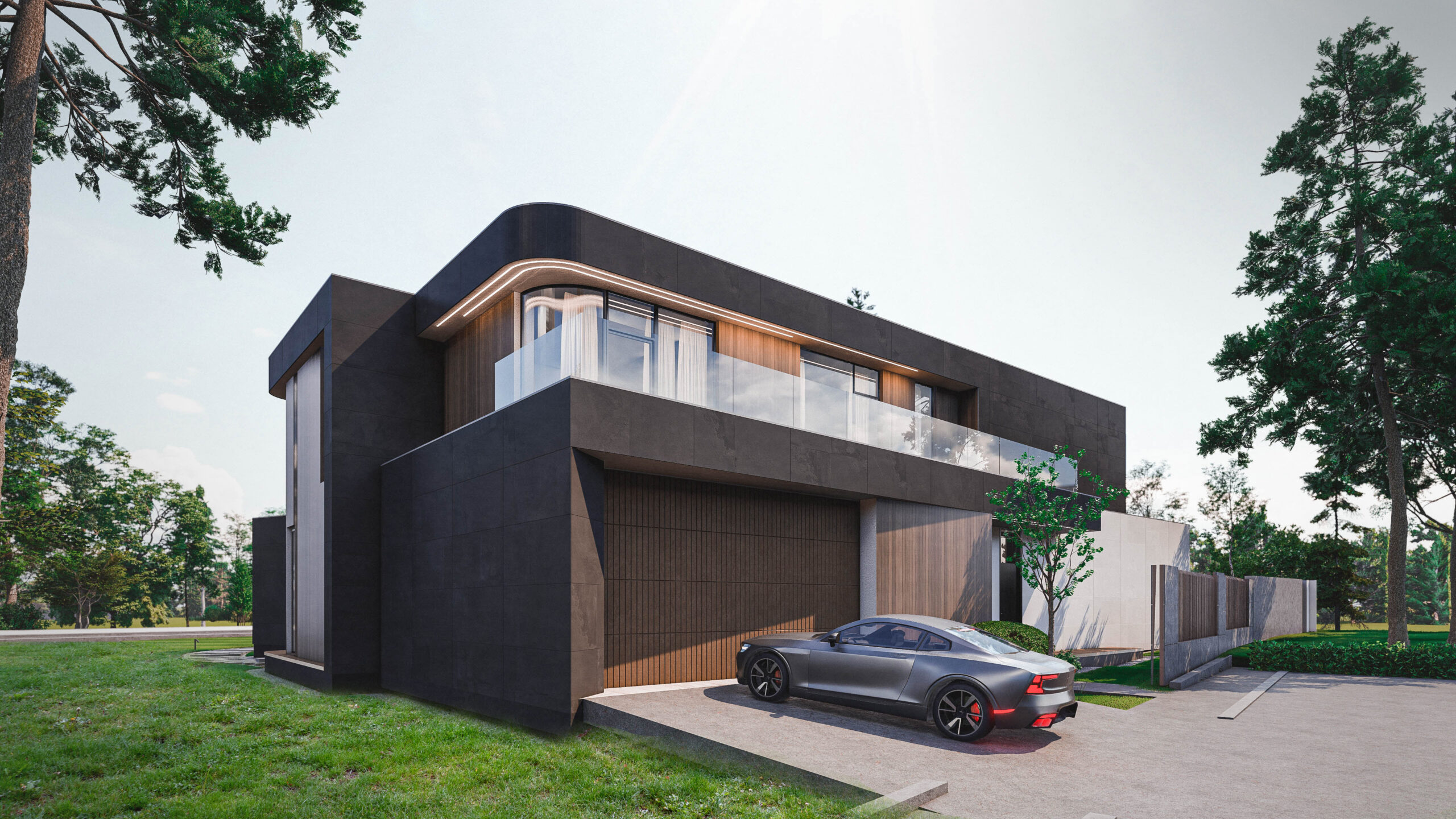 380㎡极简风格住宅项目丨ARXY工作室-21