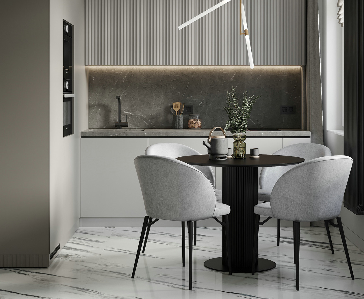 55㎡小空间公寓设计 小而精致-15