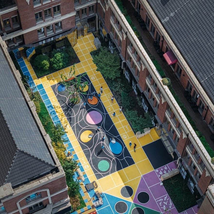 飞行棋幼儿园(上海市徐汇区科技幼儿园文定园景观提升)丨中国上海丨VIA维亚景观-22