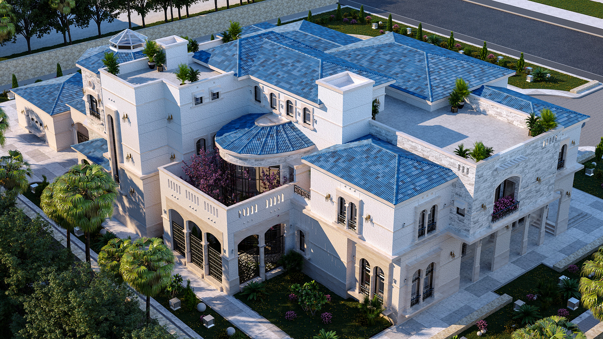 卡塔尔传统别墅丨卡塔尔多哈-29