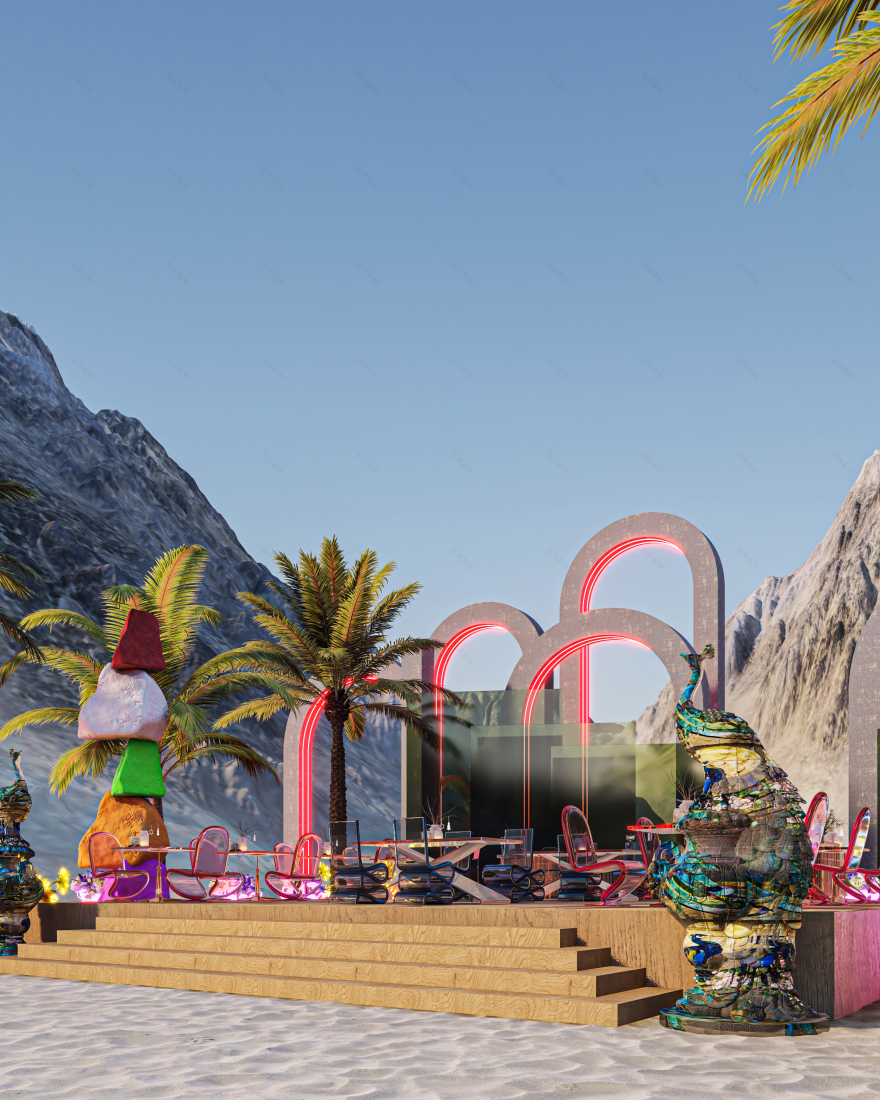 Restaurant Inside a Mountain With Modern Materials-19