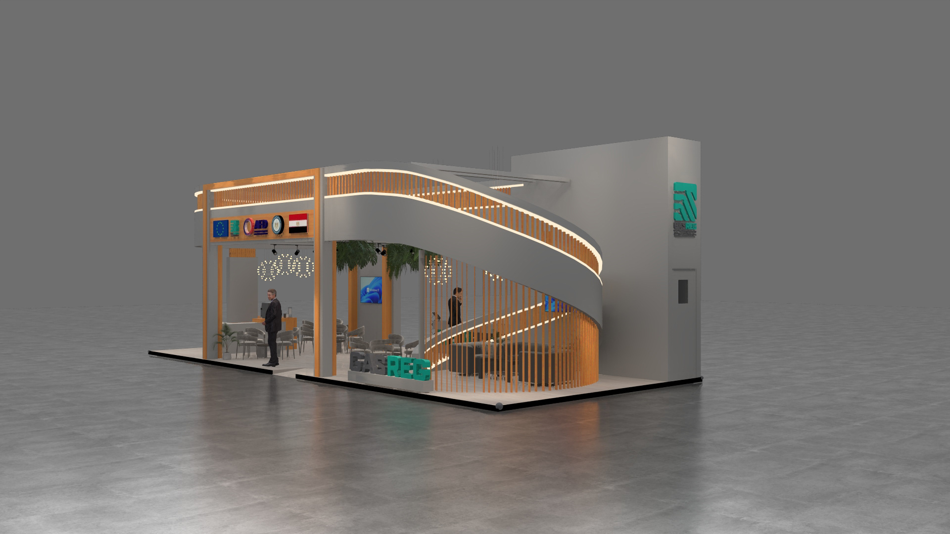 GasReg exhibition- stand- booth- design - event - 3D-21