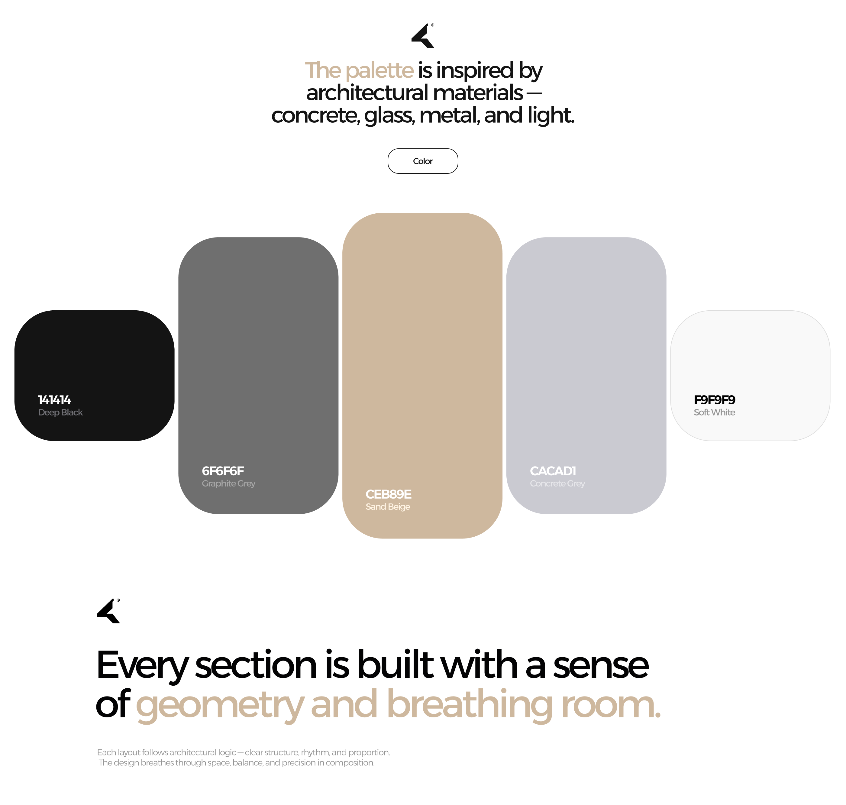 Kontra — Architectural Website Design Concept-3