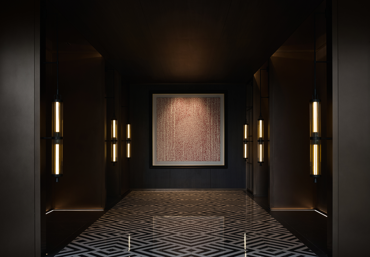 宁波万科朗拾里架空层丨中国宁波丨李益中空间设计-14