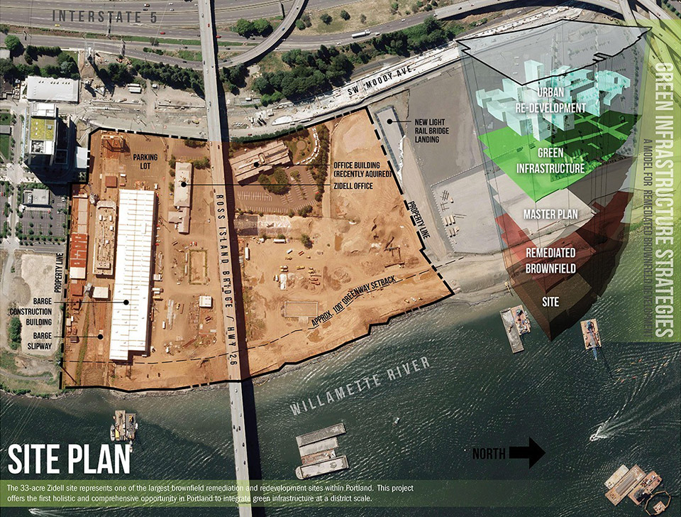 绿色基础设施典范 | 波特兰 Zidell Yards 棕地修复项目-9