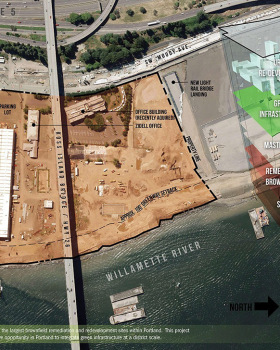 绿色基础设施典范 | 波特兰 Zidell Yards 棕地修复项目