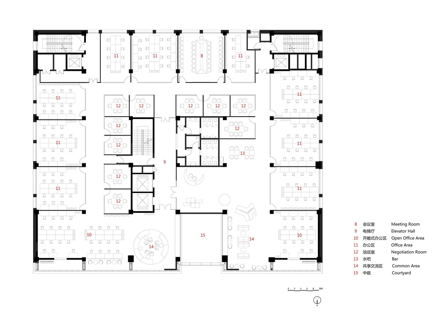 北京 150 号成功路建筑设计 · 屋顶花园青年聚场丨中国北京丨URBANUS-56