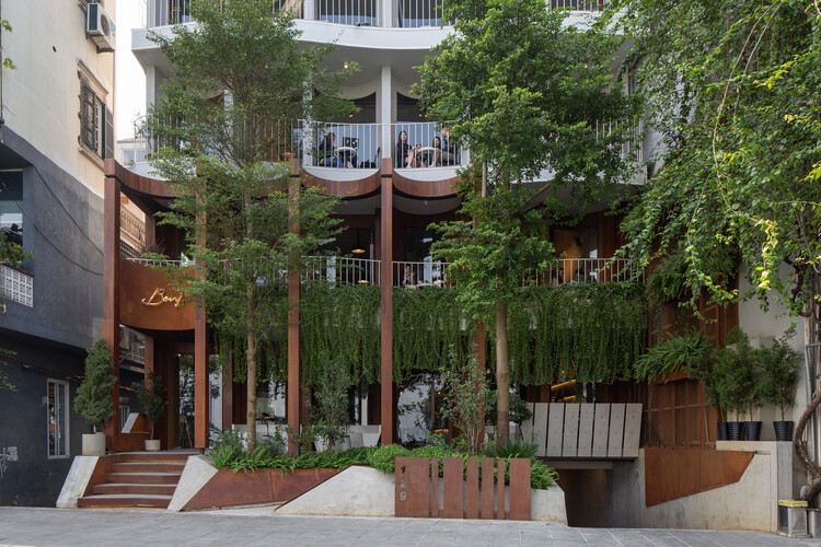 Bonjour Cafe设计丨越南河内丨Comma Studio-14