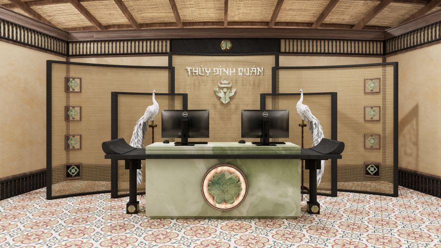 ĐỒ ÁN NỘI THẤT 5 : RESTAURANT DESIGN (THỦY ĐÌNH QUÁN)-6