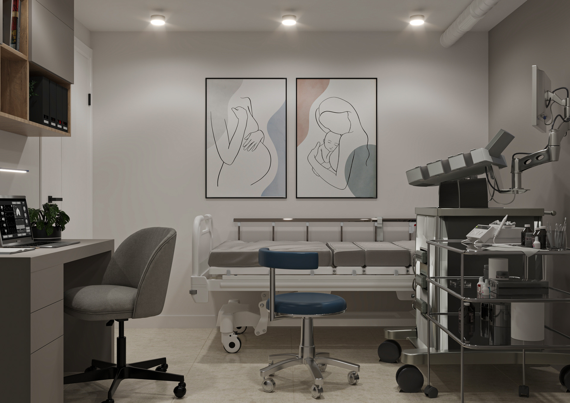 医疗诊所室内设计丨亚美尼亚丨Nelly Manukian,toon.project-15