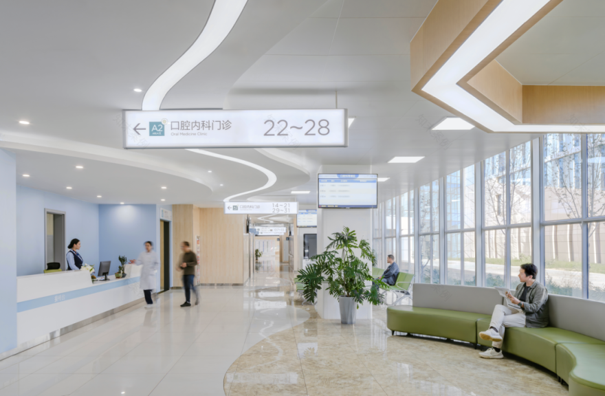 自治区人民医院克拉玛依医院(市中心医院)丨中国克拉玛依丨HKS建筑设计-41